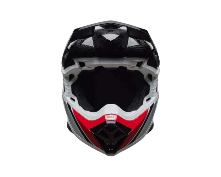 Bell Helmets - MOTO-10 SPHERICAL RSD - White/Red/Blue