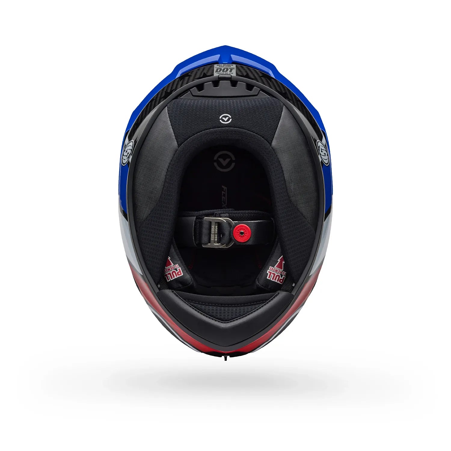 Bell Helmets – Race Star DLX Flex RSD Old Glory Full Face Helmet – Gloss Red/Blue