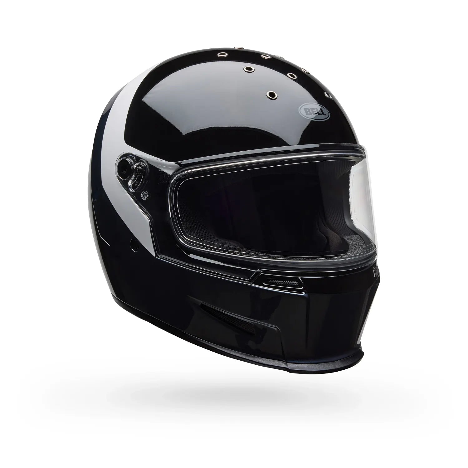 Bell Helmets – Eliminator Menace Full Face Helmets – Gloss Black/White