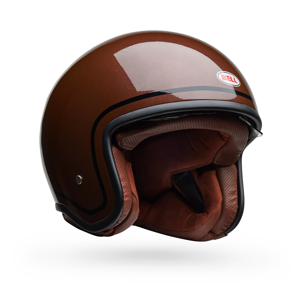Bell Helmets – TX501 Open Face Helmet – Gloss Root Beer