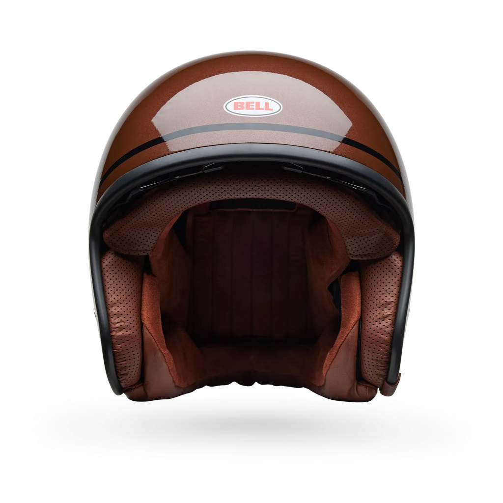 Bell Helmets – TX501 Open Face Helmet – Gloss Root Beer