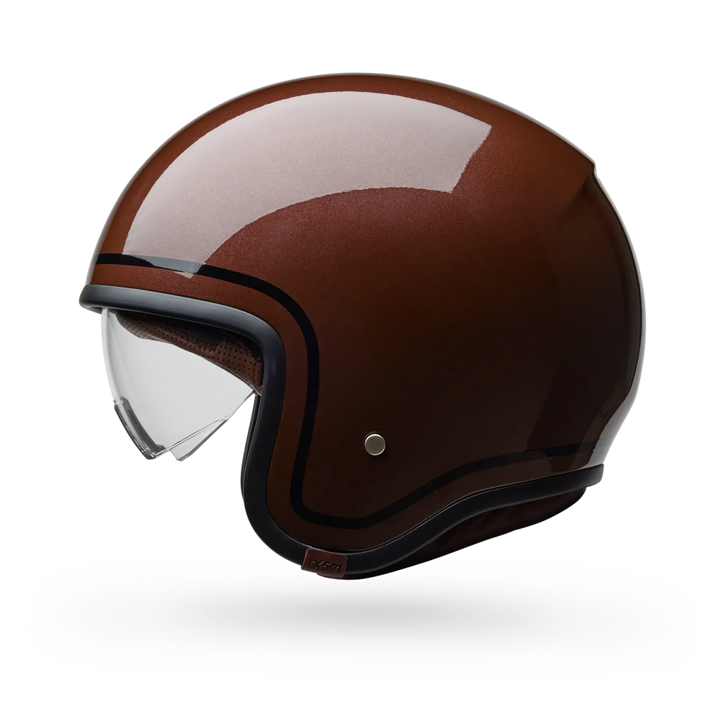 Bell Helmets – TX501 Open Face Helmet – Gloss Root Beer