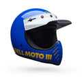 Bell Helmets – Moto-3 Classic Full Face Helmets – Blue