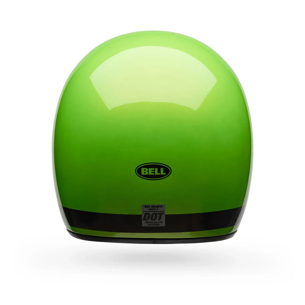 Bell Helmets – Moto-3 Classic Full Face Helmet – Classic Gloss Green