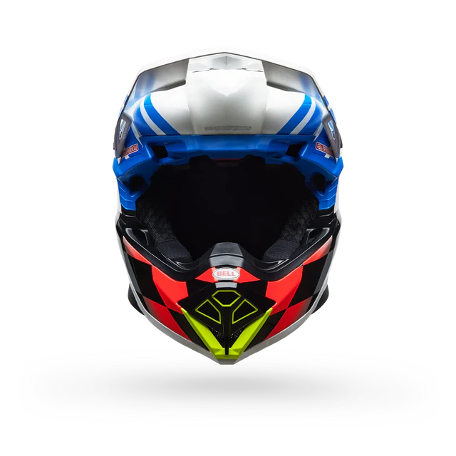 Bell Helmets - MOTO-10 SPHERICAL PC 25 - Blue/White