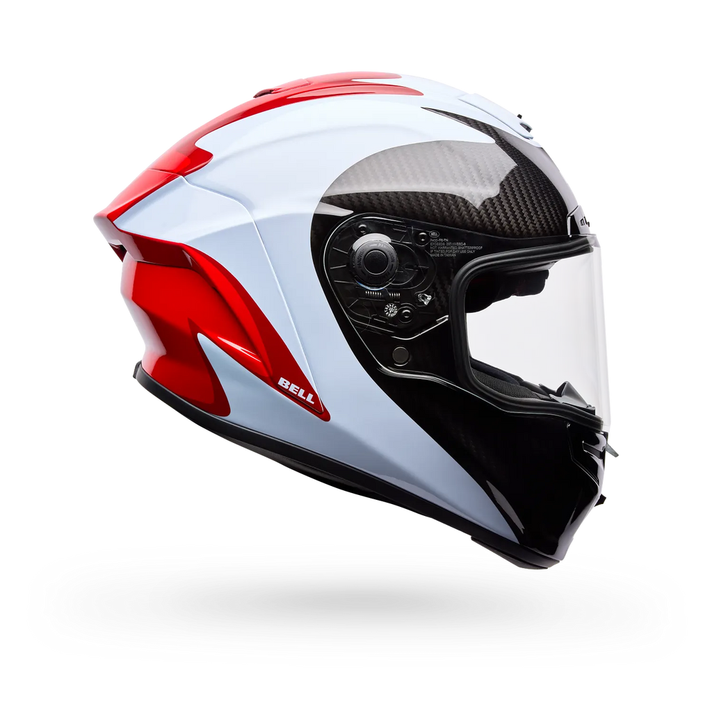 Bell Helmets – Race Star DLX Flex Full Face Helmet – Red/White