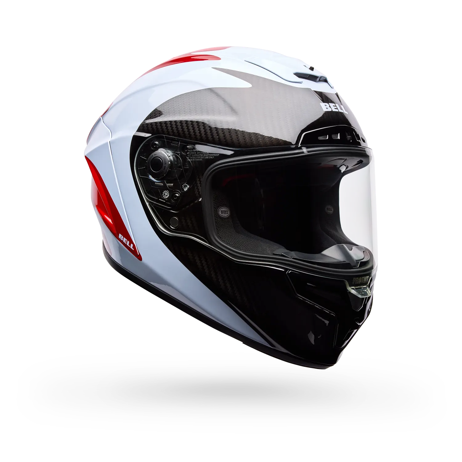 Bell Helmets – Race Star DLX Flex Full Face Helmet – Red/White