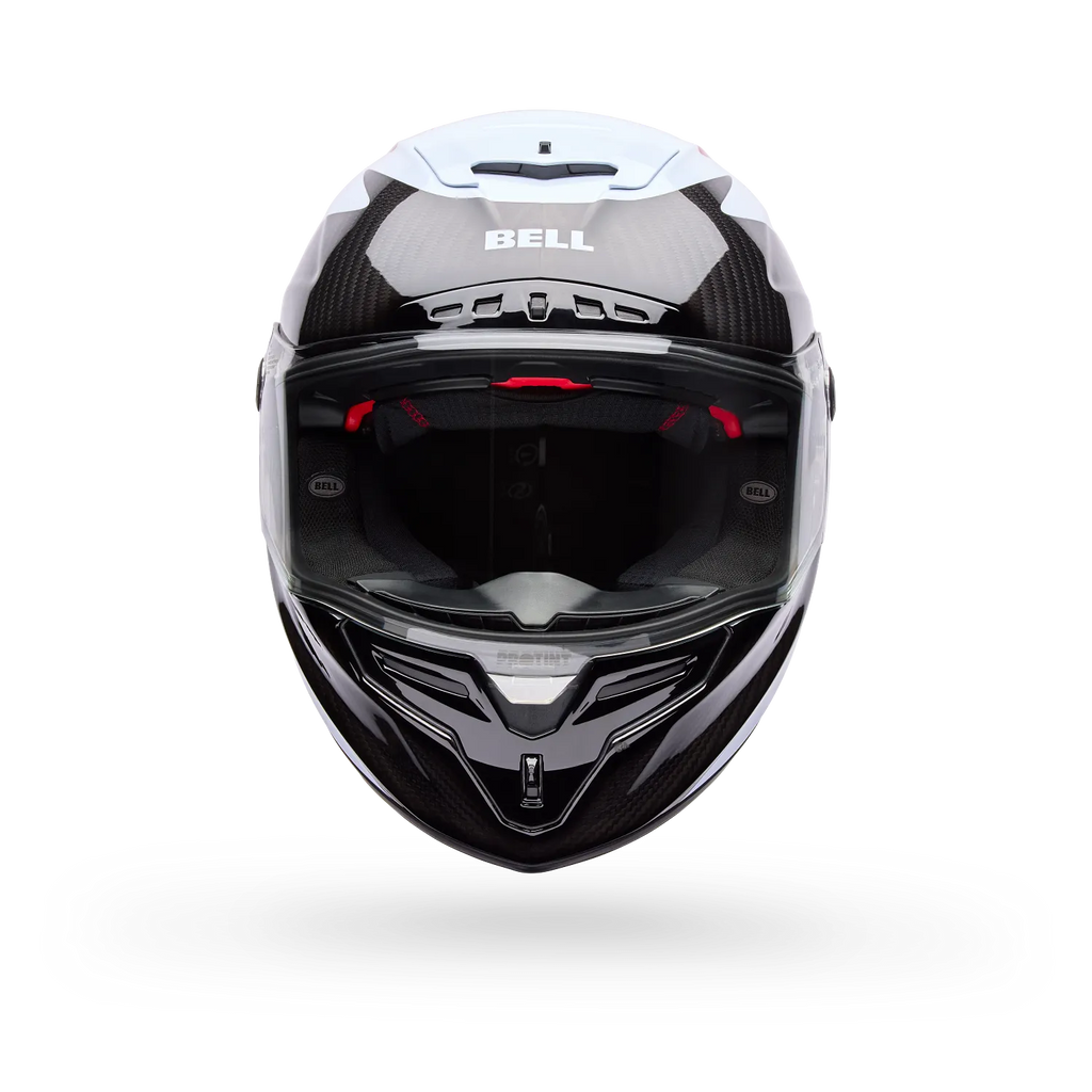 Bell Helmets – Race Star DLX Flex Full Face Helmet – Red/White
