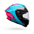 Bell Helmets – Race Star DLX Flex Fluid Full Face Helmets – Green/Pink
