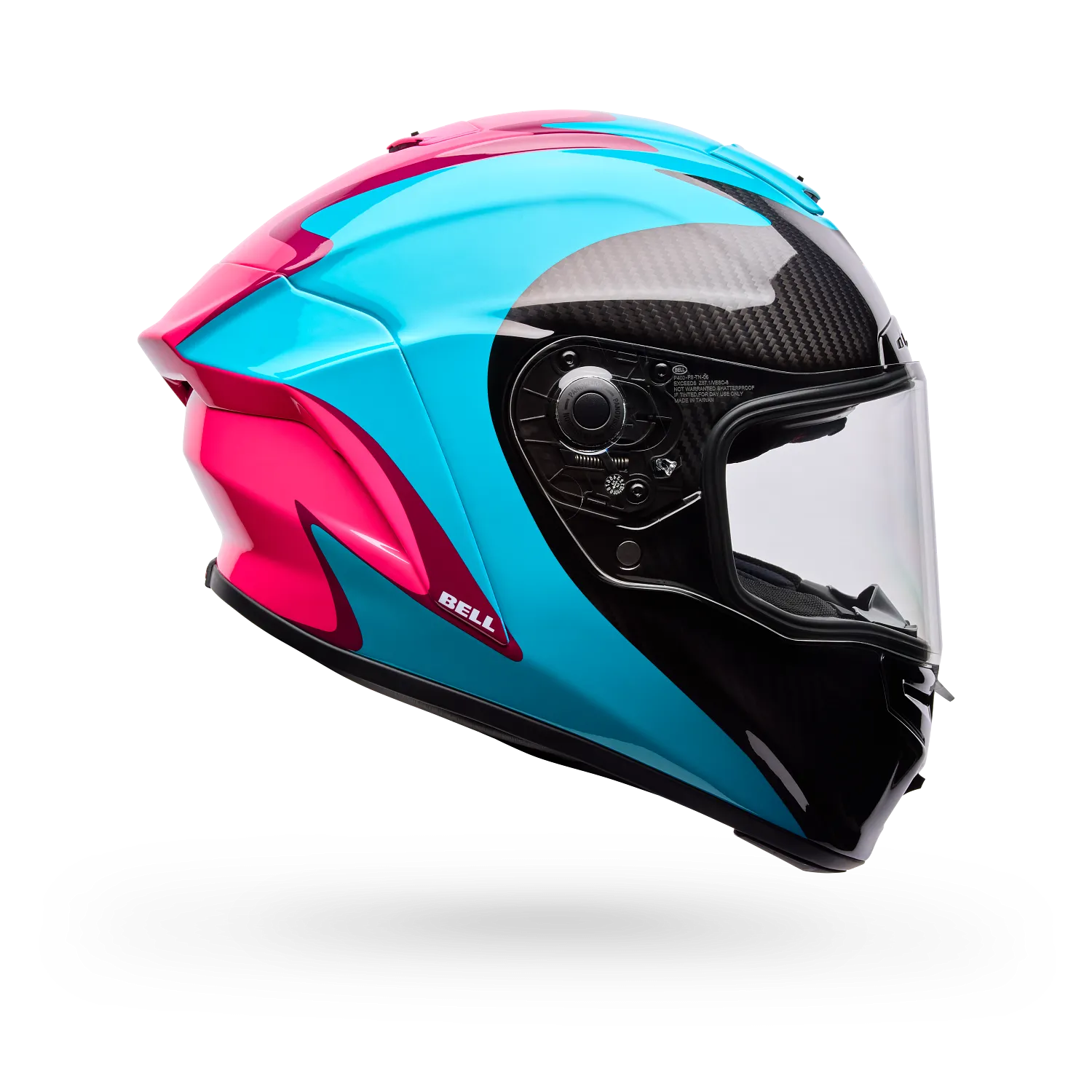 Bell Helmets – Race Star DLX Flex Fluid Full Face Helmets – Green/Pink