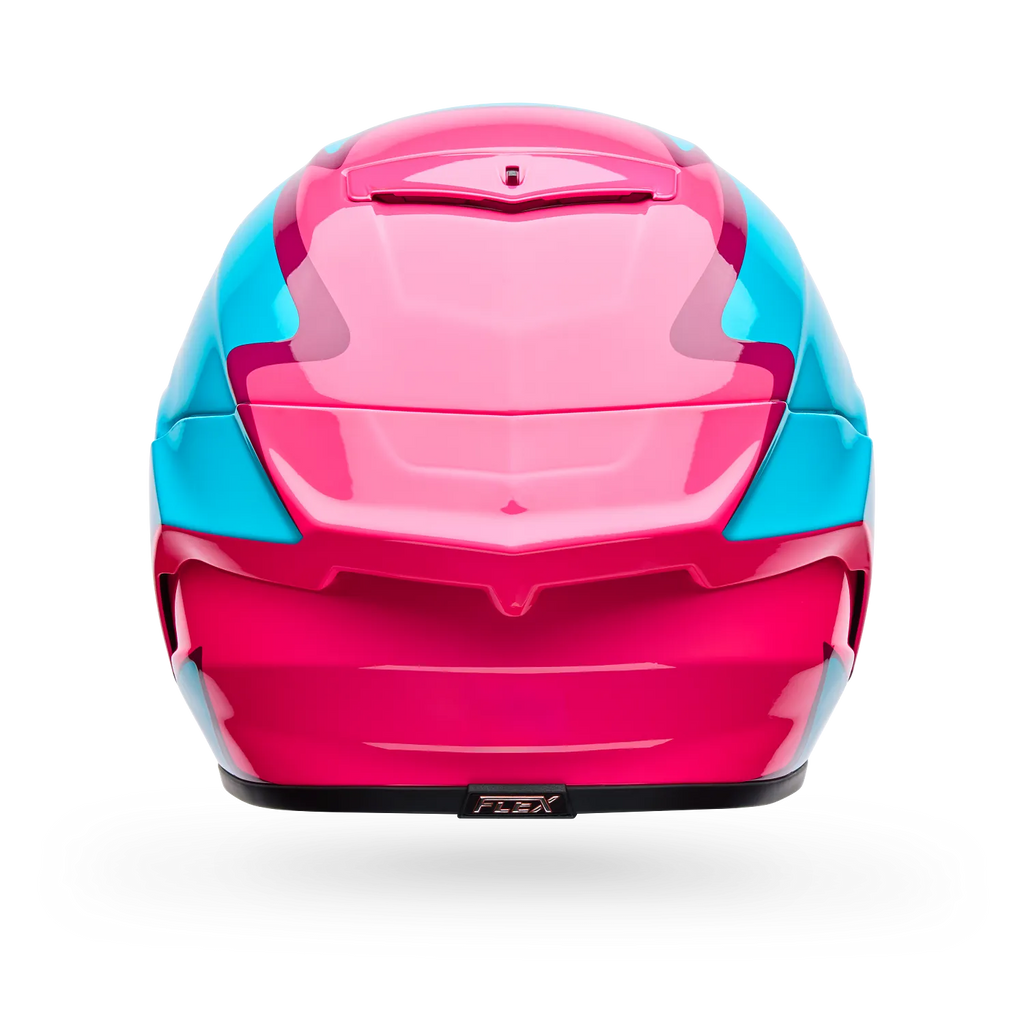 Bell Helmets – Race Star DLX Flex Fluid Full Face Helmets – Green/Pink