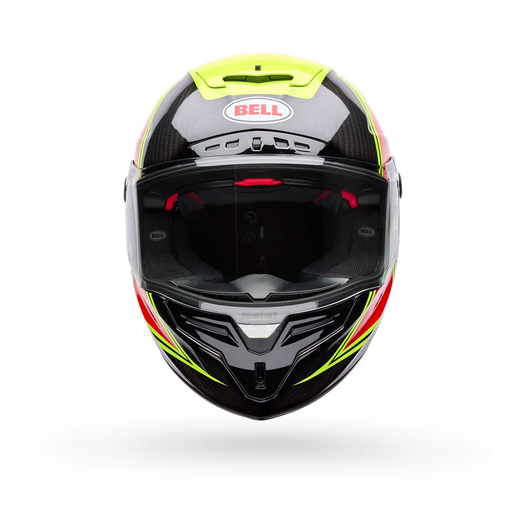 Bell Helmets – Race Star DLX Flex Full Face Helmet – Yellow Grid