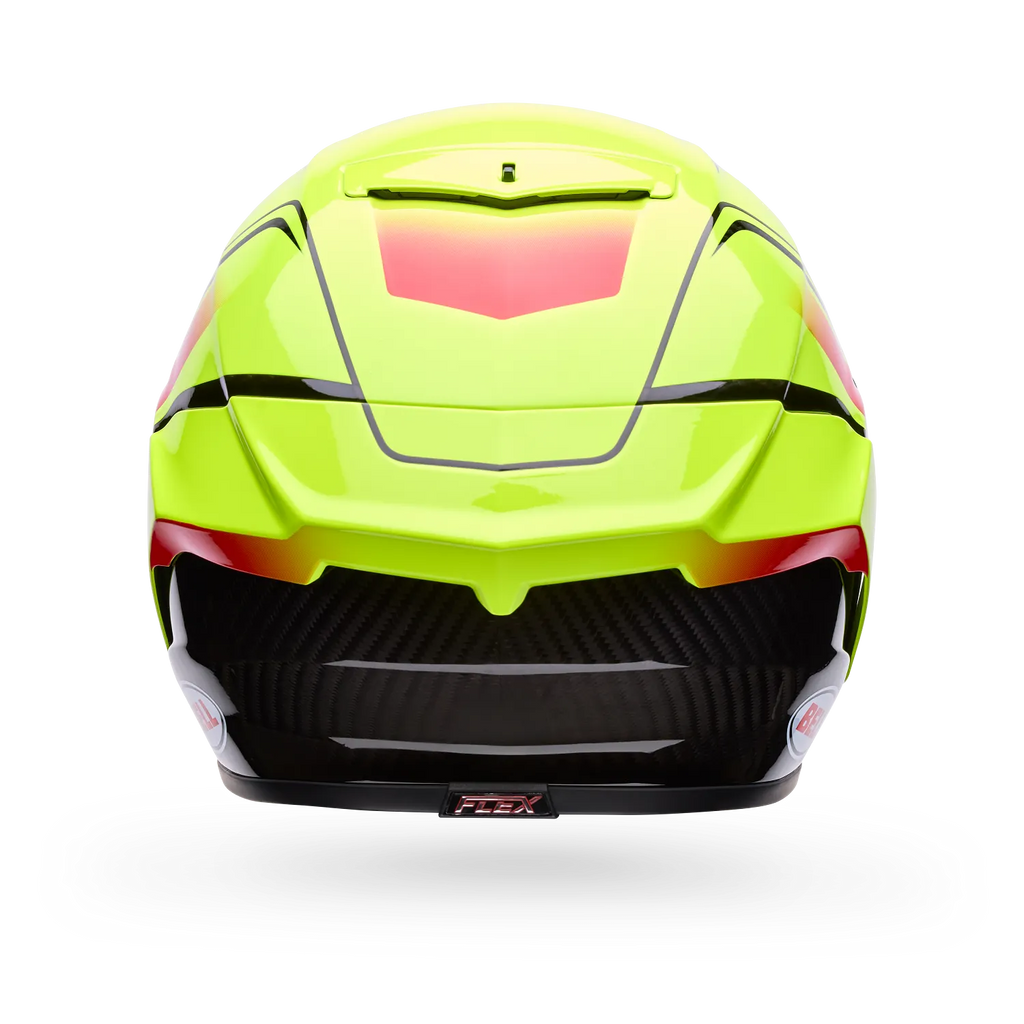 Bell Helmets – Race Star DLX Flex Full Face Helmet – Yellow Grid
