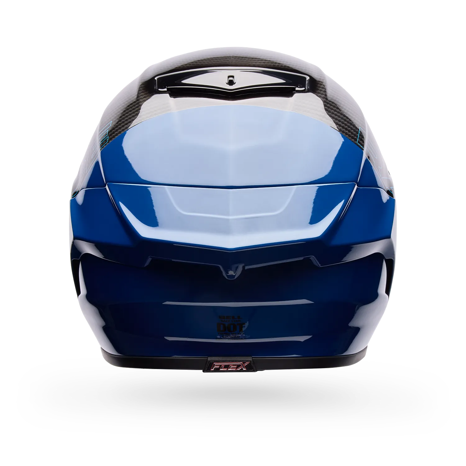 Bell Helmets – Race Star DLX Flex Strike Full Face Helmets – Blue Strike