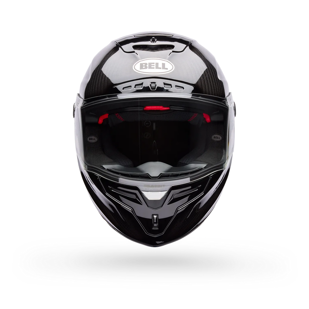 Bell Helmets – Race Star DLX Flex Full Face Helmets – Silver/White Strike