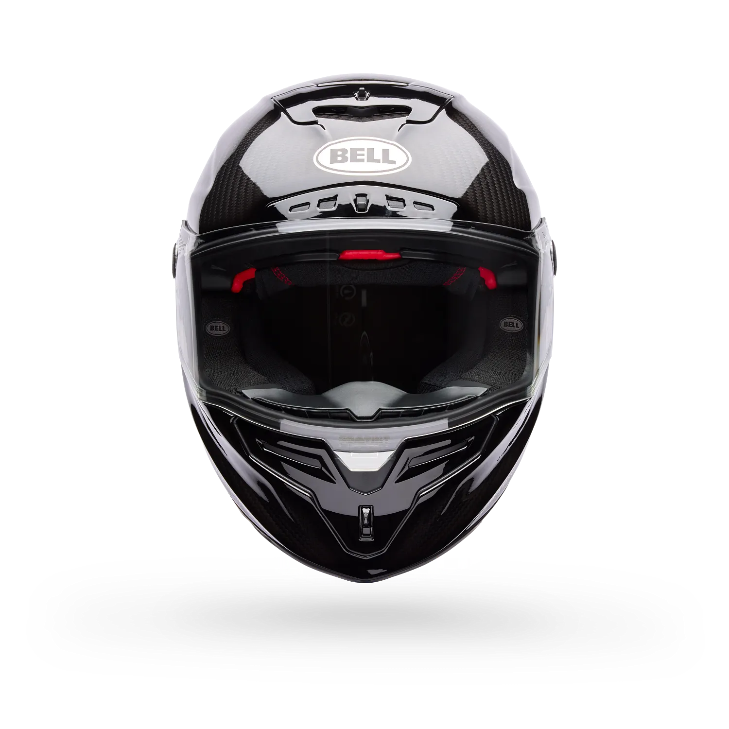 Bell Helmets – Race Star DLX Flex Full Face Helmets – Silver/White Strike
