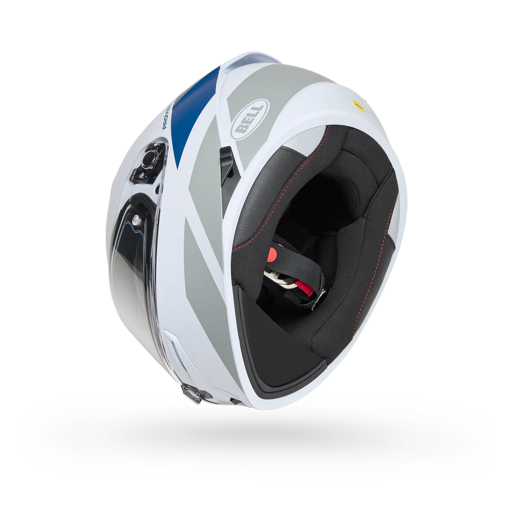 Bell Helmets – Lithium MIPS Full Face Helmet – White/Grey Tech