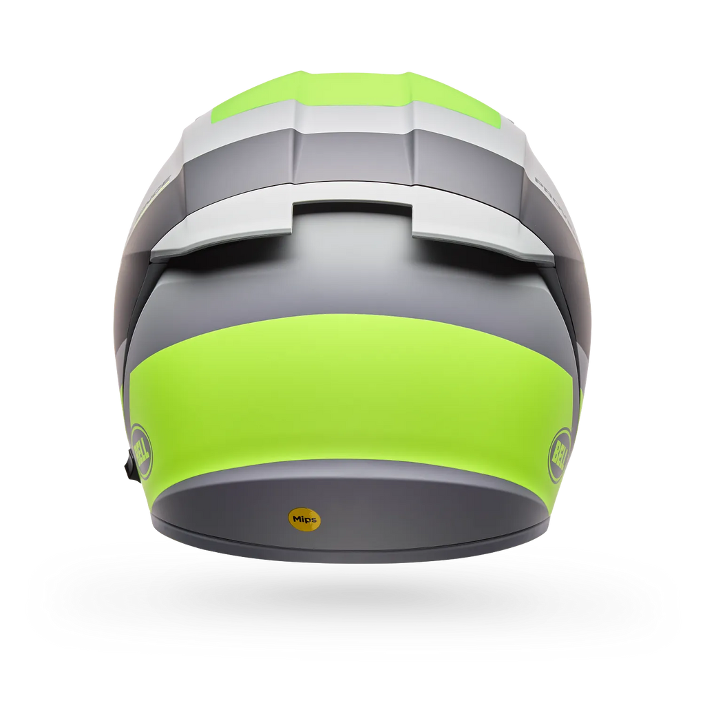 Bell Helmets – Lithium MIPS Full Face Helmet – Yellow/Grey Tech