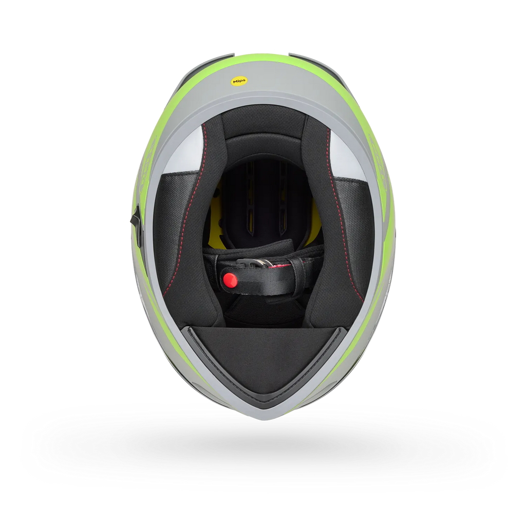 Bell Helmets – Lithium MIPS Full Face Helmet – Yellow/Grey Tech