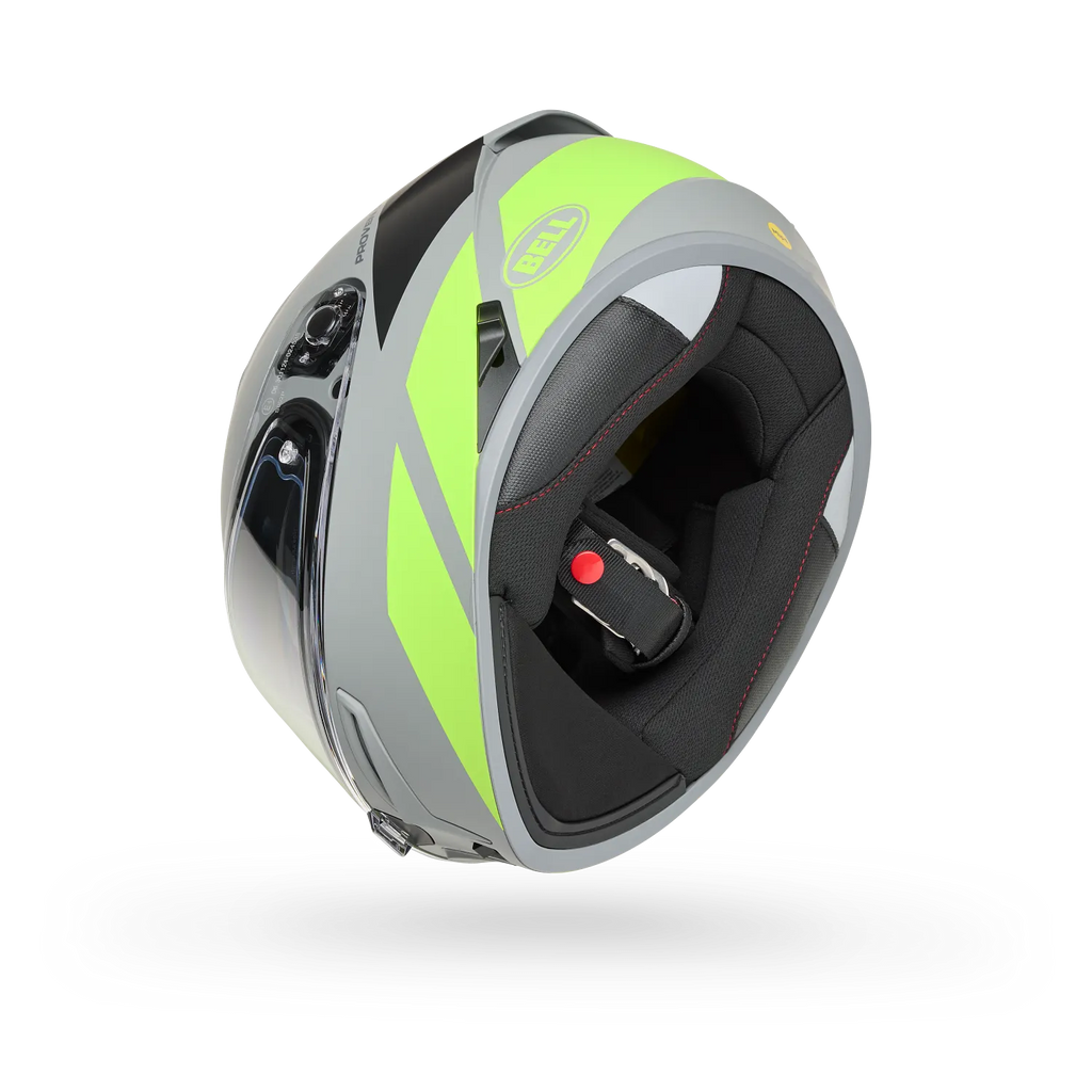 Bell Helmets – Lithium MIPS Full Face Helmet – Yellow/Grey Tech