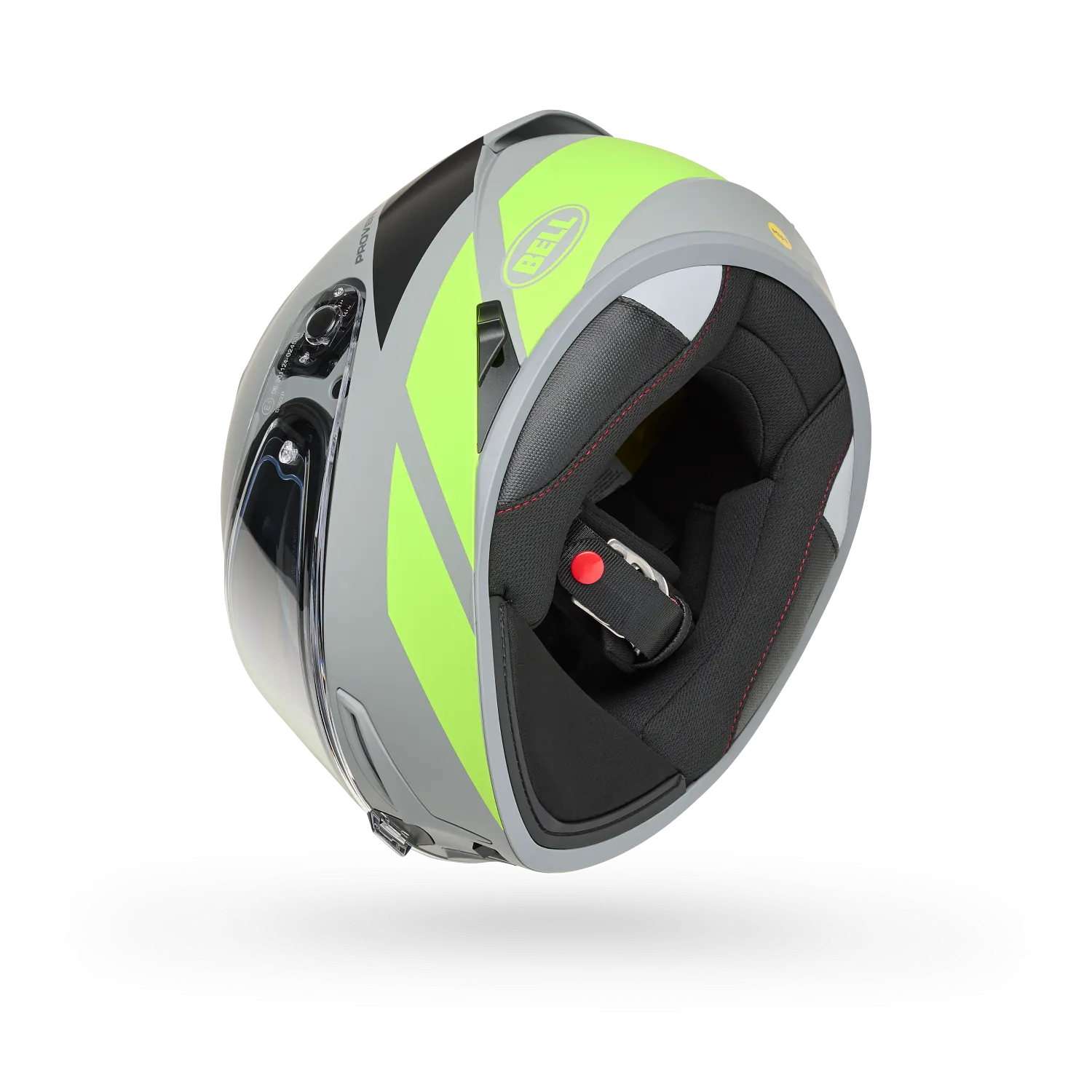 Bell Helmets – Lithium MIPS Full Face Helmet – Yellow/Grey Tech