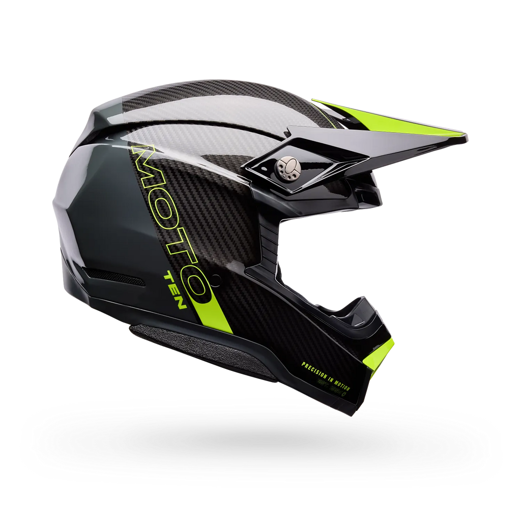 Bell Helmets - MOTO-10 SPHERICAL STRIKE - YELLOW/GREY