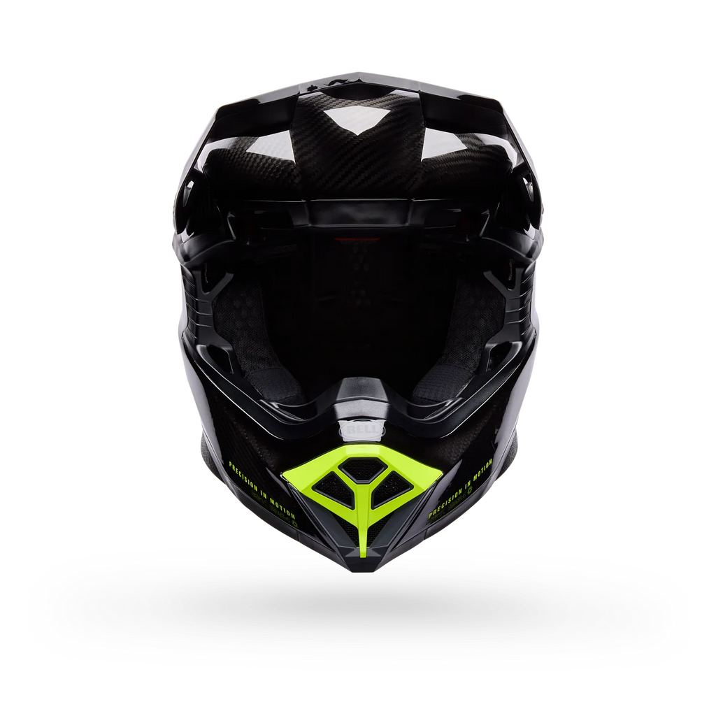 Bell Helmets - MOTO-10 SPHERICAL STRIKE - YELLOW/GREY