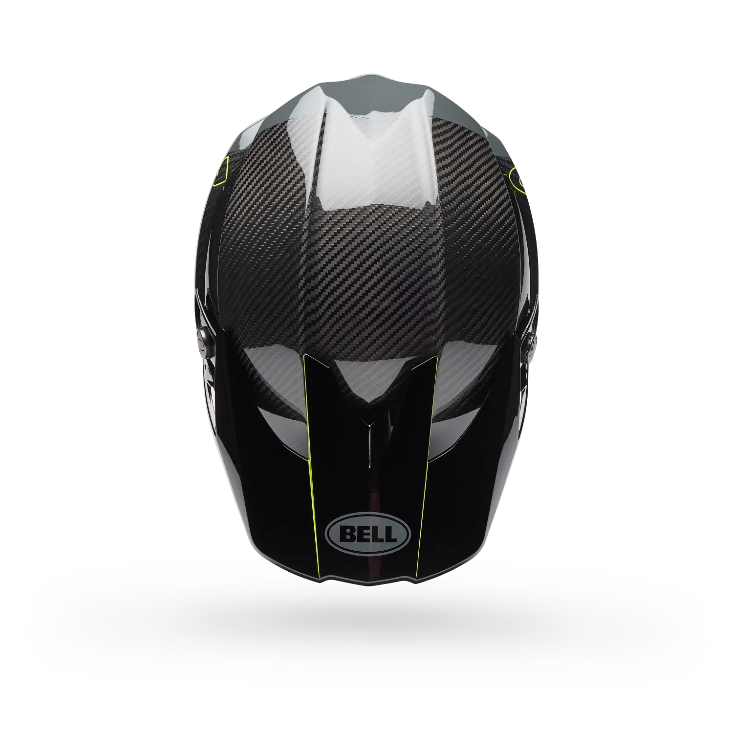 Bell Helmets - MOTO-10 SPHERICAL STRIKE - YELLOW/GREY