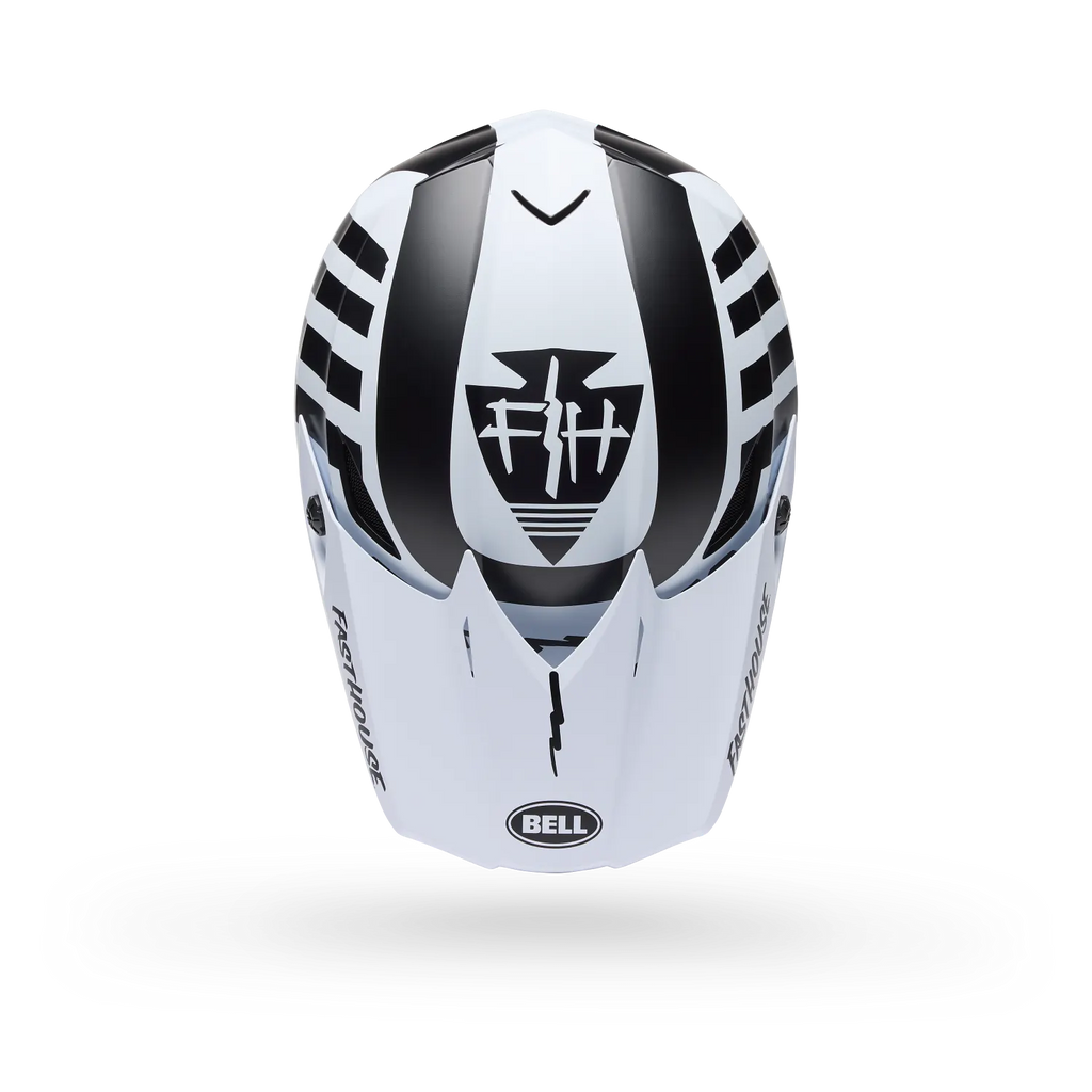 Bell Helmets - Youth MX-10 FASTHOUSE - Black/White