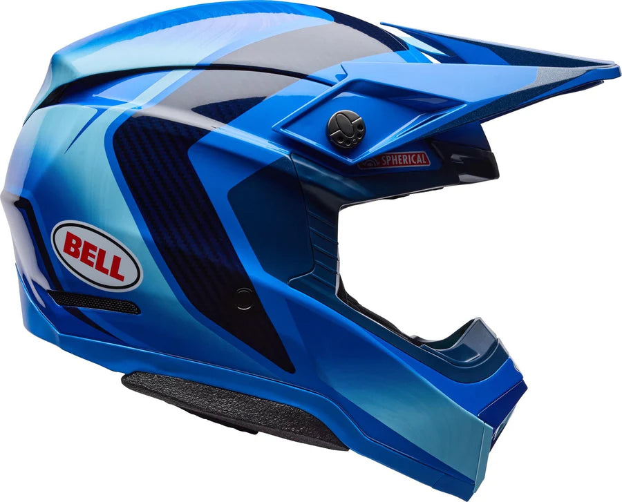 Bell Helmets Moto-10 Spherical ET3 Cortez Special Edition Blue Helmet