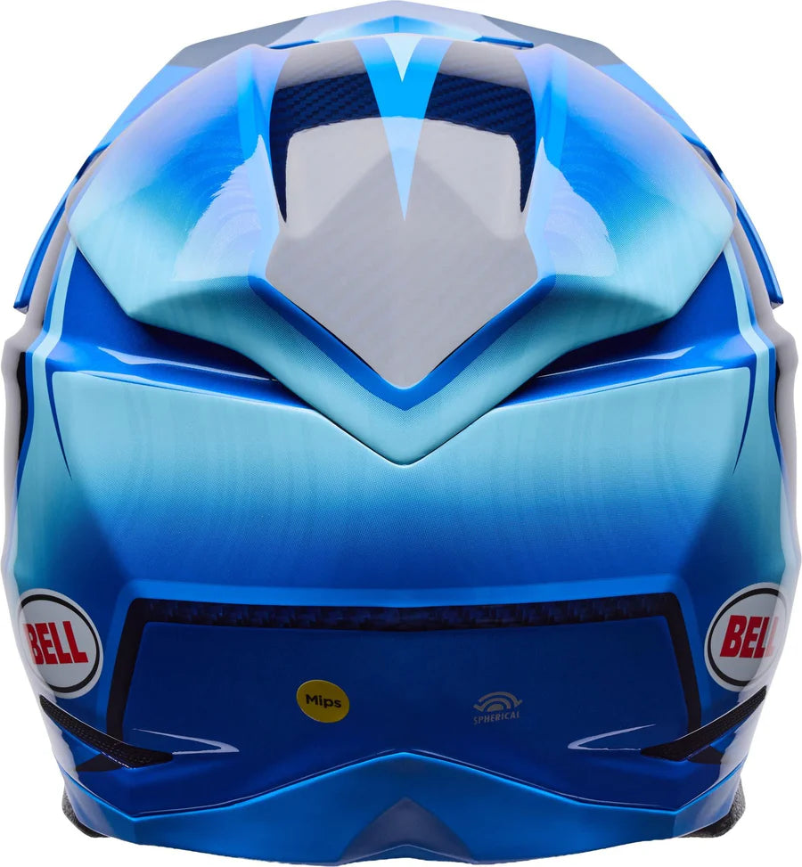 Bell Helmets Moto-10 Spherical ET3 Cortez Special Edition Blue Helmet