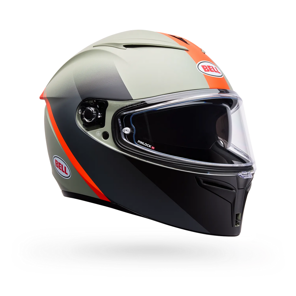 Bell Helmets – Lithium Bash MIPS Full Face Helmets – Grey/Orange