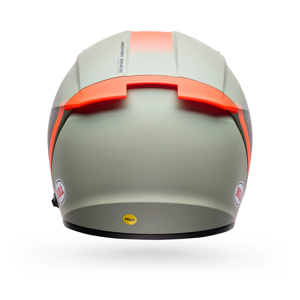 Bell Helmets – Lithium Bash MIPS Full Face Helmets – Grey/Orange