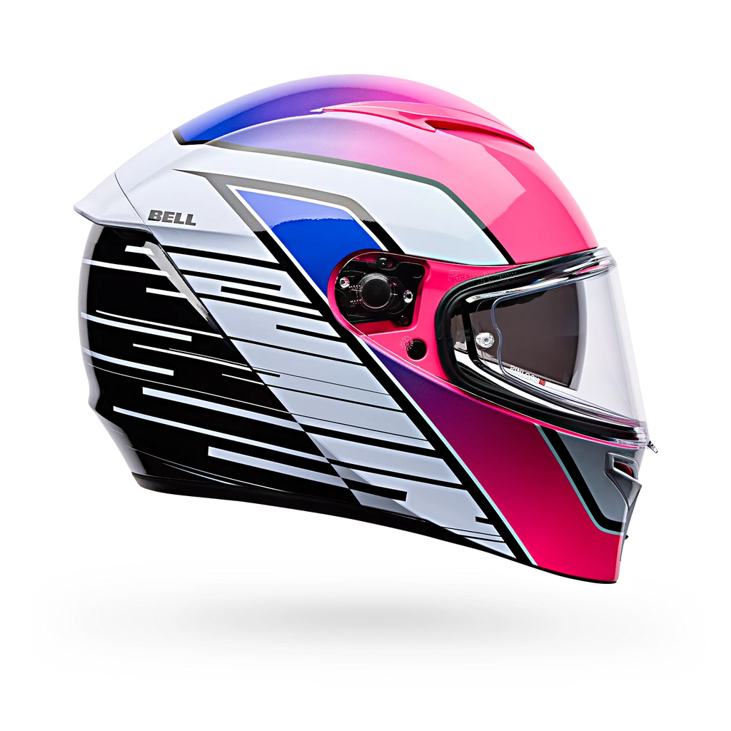 Bell Helmets – Lithium Transition MIPS Full Face Helmets – Purple/White