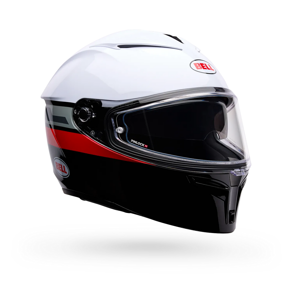 Bell Helmets – Lithium Motion Full Face Helmets – White/Red