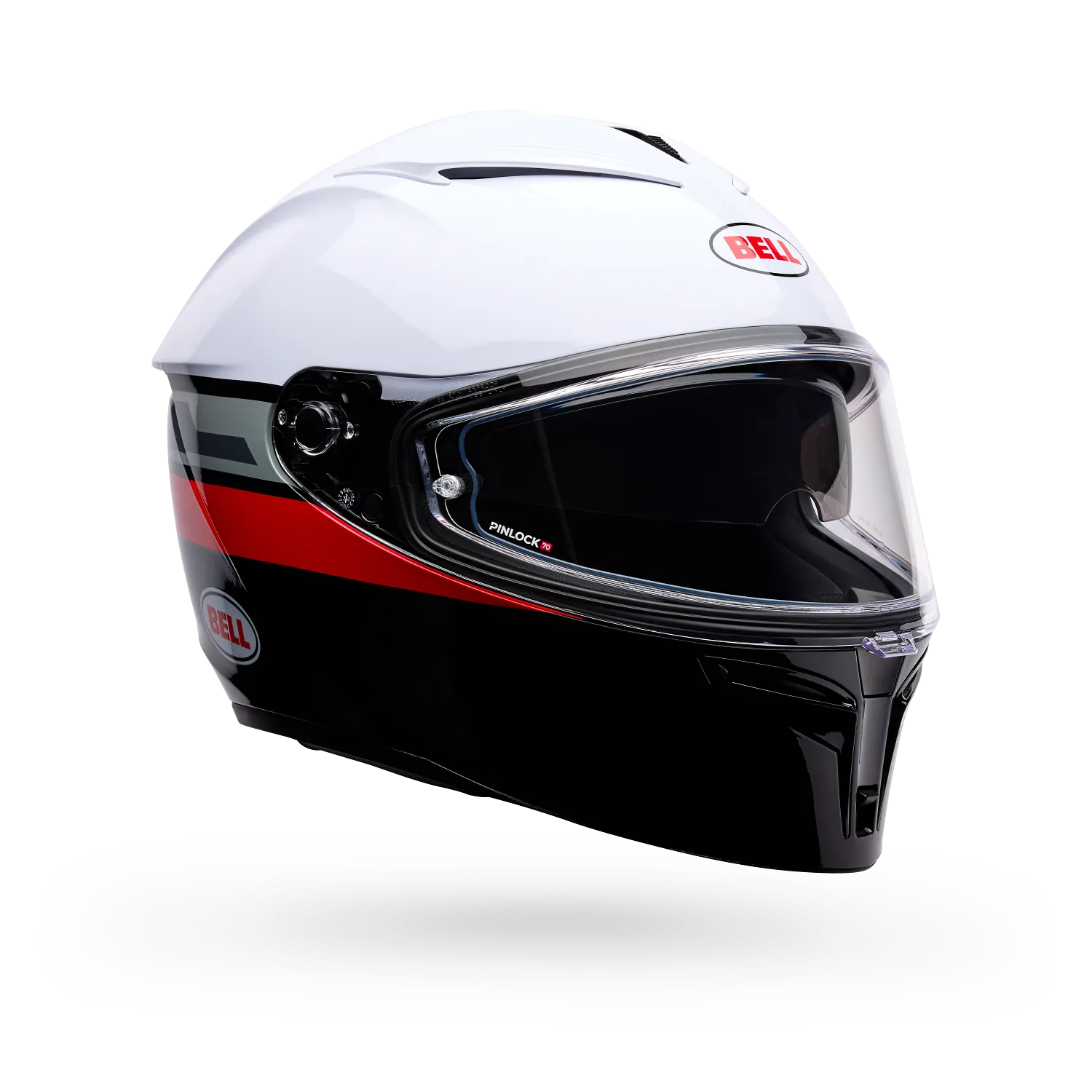 Bell Helmets – Lithium Motion Full Face Helmets – White/Red