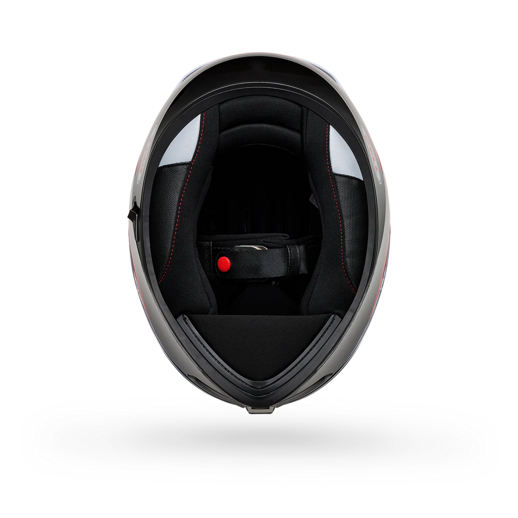 Bell Helmets – Lithium Motion Full Face Helmets – White/Red