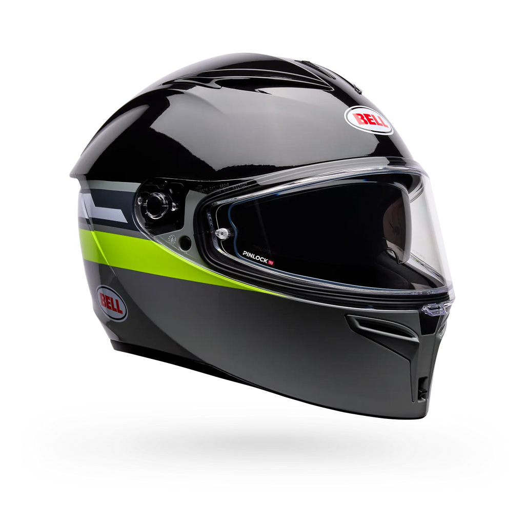 Bell Helmets – Lithium Motion Full Face Helmets – Grey/Green