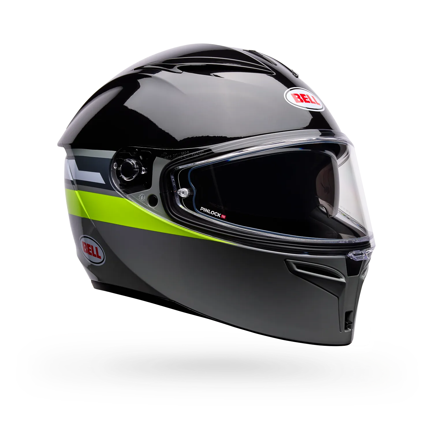 Bell Helmets – Lithium Motion Full Face Helmets – Grey/Green
