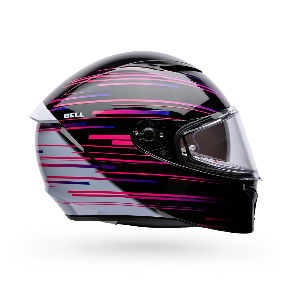 Bell Helmets - Lithium Velo – Black/Purpleple Full-Face Helmets