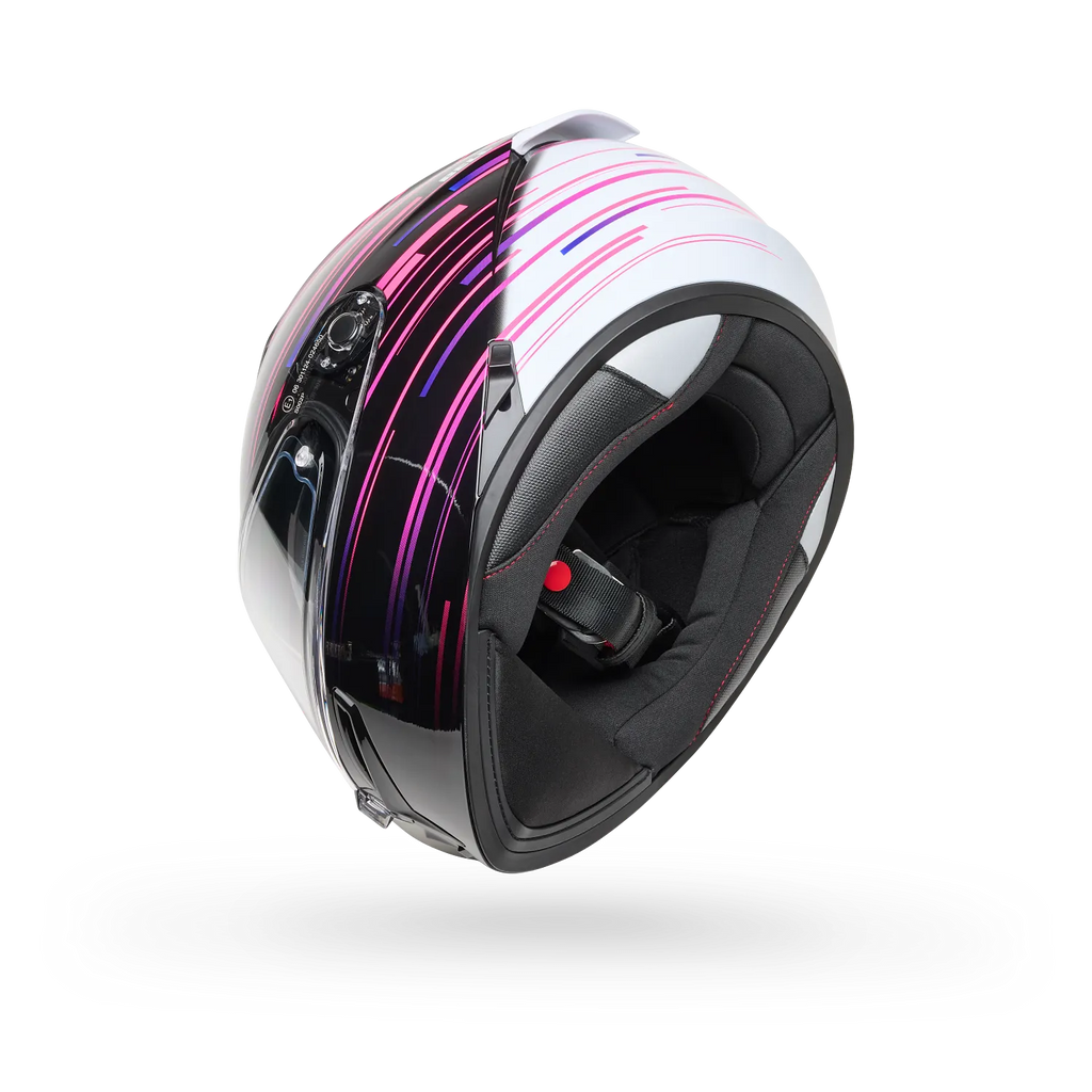 Bell Helmets - Lithium Velo – Black/Purpleple Full-Face Helmets