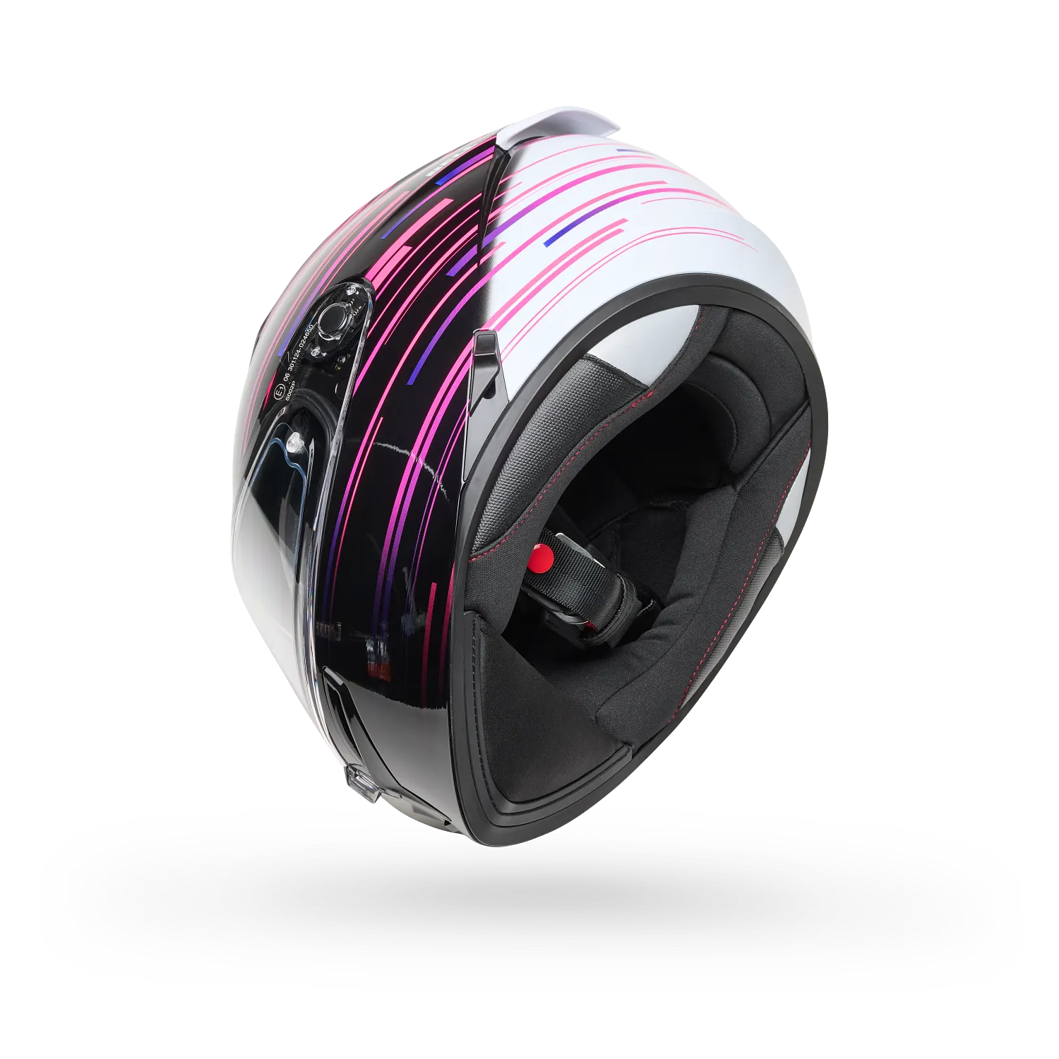 Bell Helmets - Lithium Velo – Black/Purpleple Full-Face Helmets