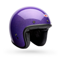 Bell Helmets Custom 500 Helmets – Purpleple Flake - Retro StYELLOWe