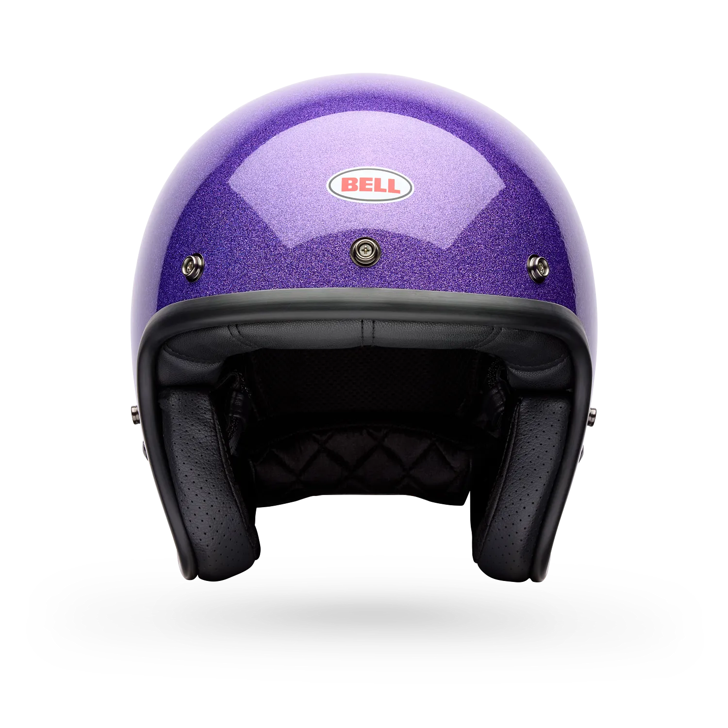 Bell Helmets Custom 500 Helmets – Purpleple Flake - Retro StYELLOWe