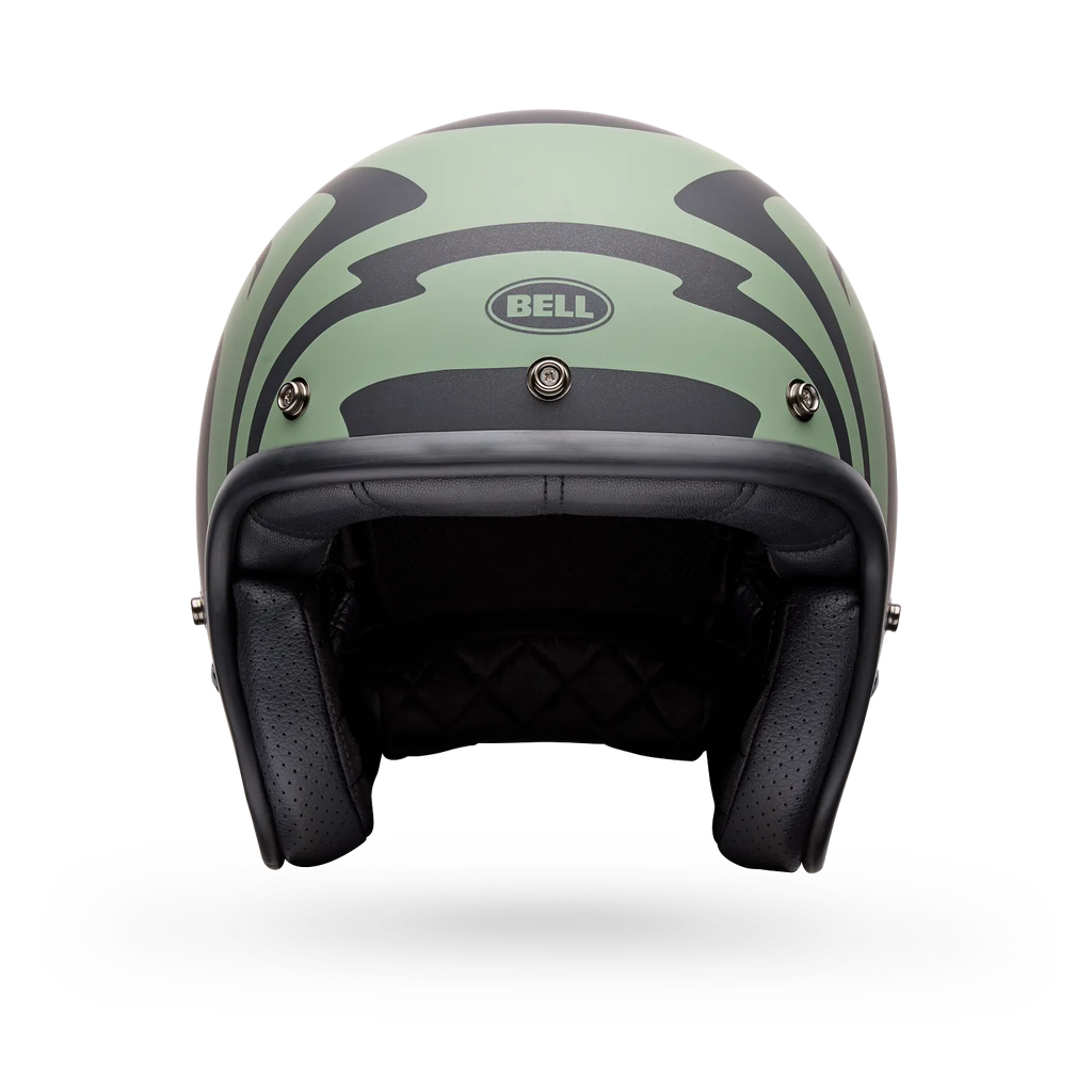 Bell Helmets - Custom 500 Helmets – Slap Black - Retro StYELLOWe