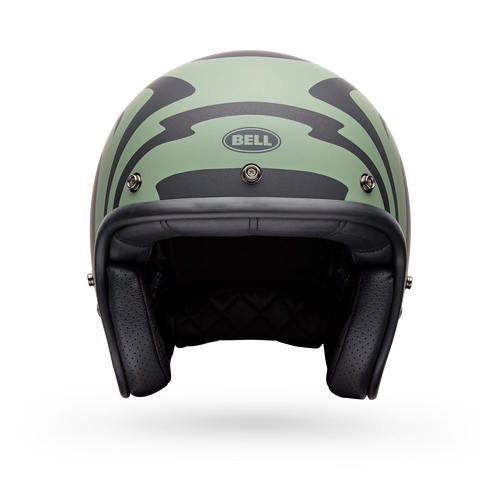 Bell Helmets - Custom 500 Helmets – Slap Black - Retro StYELLOWe