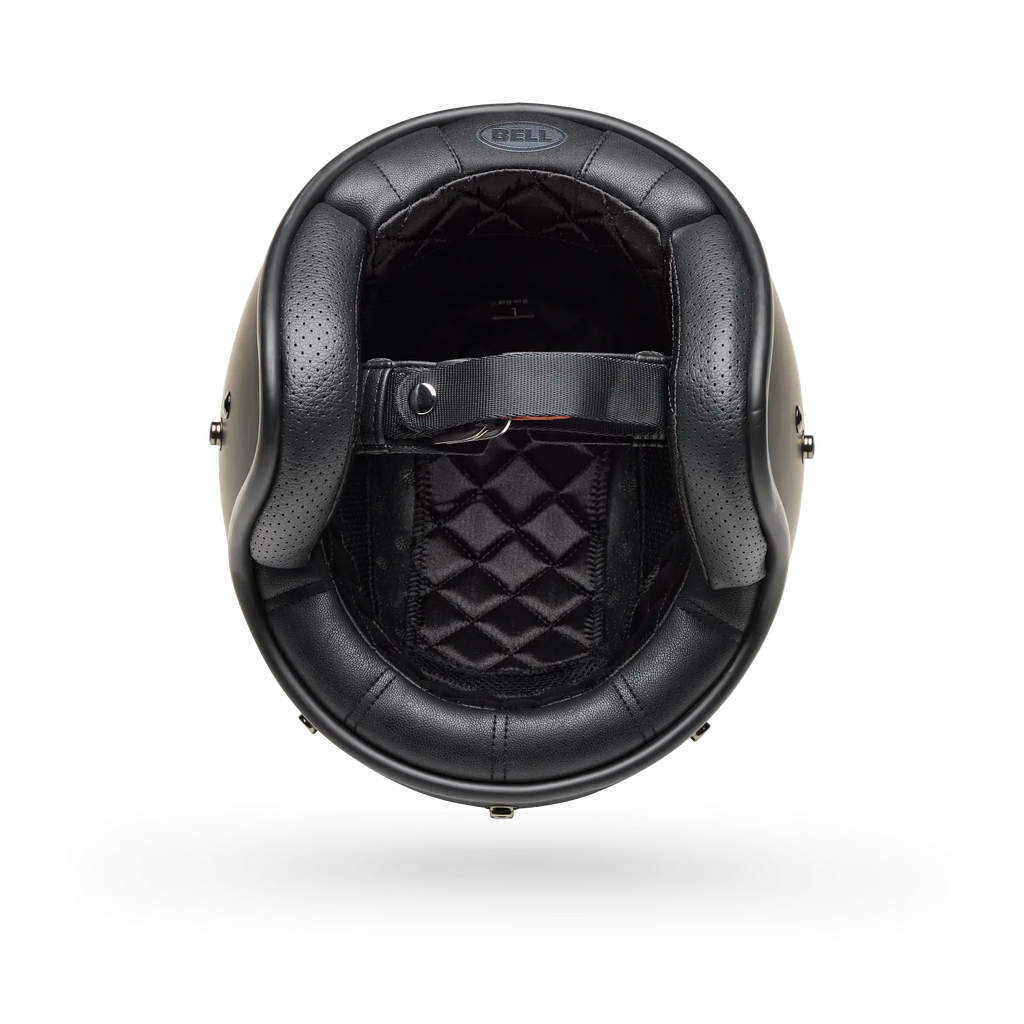 Bell Helmets - Custom 500 Helmets – Slap Black - Retro StYELLOWe