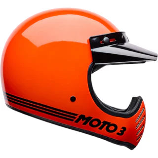 Bell Helmets - Moto-3 Classic Helmets – Orange (Part # 7081030)