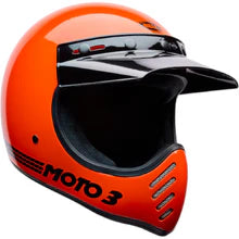 Bell Helmets - Moto-3 Classic Helmets – Orange (Part # 7081030)