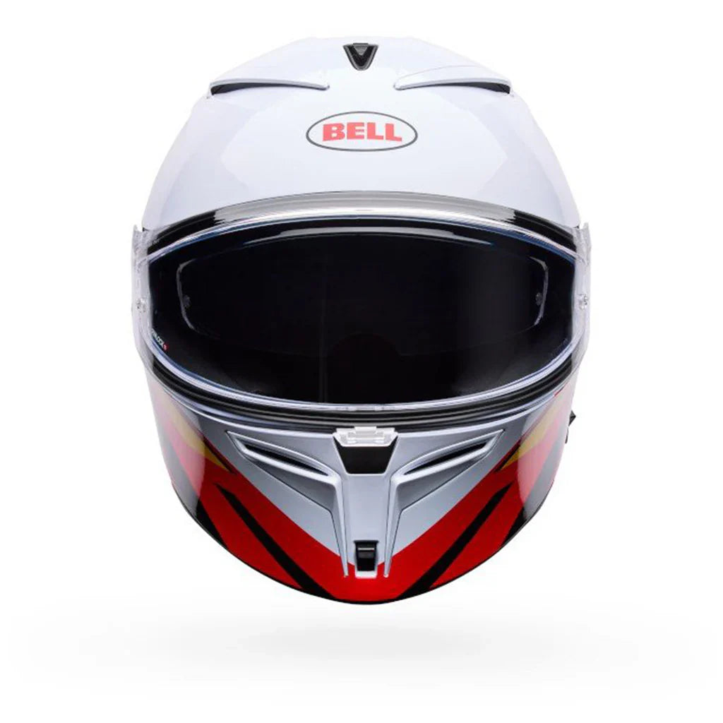Bell Helmets Lithium Nova White/Red Full-Face Helmet